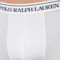 Großhandel ✨ Polo Ralph Lauren Trunk 3er Pack 714513424001 Trunks, Baumwolle-Stretch, Weiß, White 👍 -Wäsche Verkaufsladen 109190 norm2