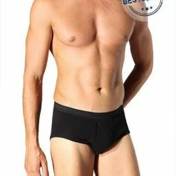 Top 10 🔥 Schiesser Feinripp Sportslip 005128/000 Baumwolle, Schwarz 🎉