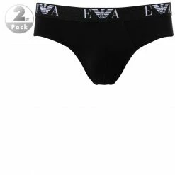 Blitzangebot 💯 EMPORIO ARMANI Hip Brief DP 111321/CC715/07320 Slips, Baumwoll-Stretch, Schwarz 👏