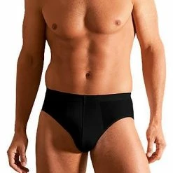 Blitzangebot 👍 Novila Stretch Cotton Sport-Slip 8035/11/28 Baumwoll-Stretch, Schwarz ⌛