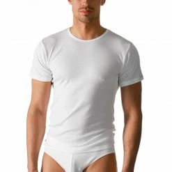 Coupon 🔥 Mey NOBLESSE T-Shirt weiß 2806/101 Baumwolle 🥰