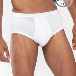 Besorgen 😍 Mey NOBLESSE Sport-Slip m.E. weiß 2813/101 Pima Baumwolle ❤️