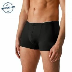 Brandneu 🧨 Mey DRY COTTON Shorty 46021/123 Trunk, Baumwolle, Schwarz ✨