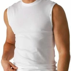 Billig 🎁 Mey NOBLESSE TRENDS Muskel-Shirt 50537/101 Tanktop, Pima Baumwolle, Weiß ⭐