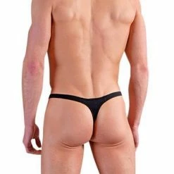 Brandneu ⌛ Olaf Benz RED1201 Riostring black 105833/8000 Mikrofaser, Schwarz 🧨 -Wäsche Verkaufsladen 127541 norm2