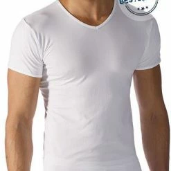 Neu ⭐ Mey SOFTWARE V-Neck weiß 42507/101 T-Shirt, Modal 🧨