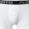 Neu 🤩 Alberto Short Hero 06347003/100 Trunk, Baumwoll-Stretch weiß, Weiß 😉