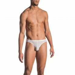 Rabatt 💯 Olaf Benz RED0965 Brazilbrief white 106021/1000 Slip, Mikrofaser, Weiß 👍