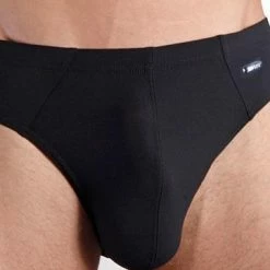 Schlussverkauf 🤩 Olaf Benz RED0965 Brazilbrief black 106021/8000 Slip, Mikrofaser, Schwarz ❤️ -Wäsche Verkaufsladen 145672 norm3