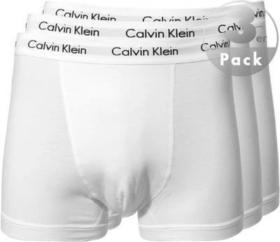 Top 10 ⌛ Calvin Klein Underwear Calvin Klein COTTON STRETCH 3er Pack U2662G/100 Trunks, Baumwolle, Weiss 😍 2 Top 10 ⌛ Calvin Klein Underwear Calvin Klein COTTON STRETCH 3er Pack U2662G/100 Trunks, Baumwolle, Weiss 😍 – Bild 2