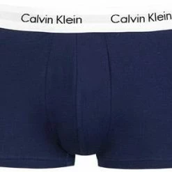 Großhandel 🤩 Calvin Klein Underwear Calvin Klein COTTON STRETCH 3er Pack U2664G/I03 Trunks, Baumwoll- Stretch, Navy-weiß-rot, Navy-weiß-red 😉 -Wäsche Verkaufsladen 152956 norm2