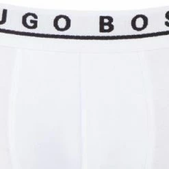 Budget 🎁 BOSS Boxer Brief 3er Pack 50325404/100 Trunks, Baumwoll-Stretch, Weiß, White 🎉 -Wäsche Verkaufsladen 153850 norm2