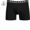 Bestes Angebot ⭐ BOSS Boxer Brief 3er Pack 50325404/001 Trunks, Baumwoll-Stretch, Schwarz, Black ⭐