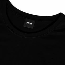 Großhandel 😀 BOSS RH-Shirt 2er Pack black 50325405/001 T-Shirts, Baumwoll-Stretch, Schwarz 👍 -Wäsche Verkaufsladen 153873 norm2