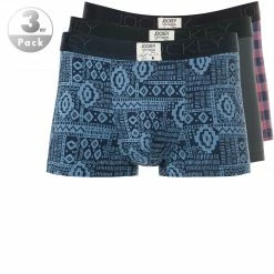 Schlussverkauf 🎉 BOSS Boxer Brief 3er Pack 50325404/999 Trunks, Baumwoll-Stretch, Weiß-grau-schwarz, Pre-pack 🔔