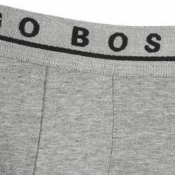 Schlussverkauf 🎉 BOSS Boxer Brief 3er Pack 50325404/999 Trunks, Baumwoll-Stretch, Weiß-grau-schwarz, Pre-pack 🔔 -Wäsche Verkaufsladen 154142 norm5