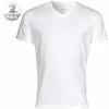 Schlussverkauf 💯 BOSS V-Shirt 2er Pack white 50325401/100 T-Shirts, Baumwolle, Weiß 👏