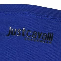 Großhandel 💯 Just cavalli RH-Shirt Just Cool E4400/2738 T-Shirt, Baumwoll-Stretch, Königsblau 👏 -Wäsche Verkaufsladen 174659 norm3