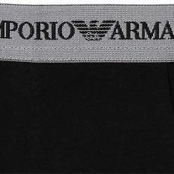 Blitzangebot 🥰 EMPORIO ARMANI Trunk 3er Pack 111357/CC717/00120 Trunks, Baumwoll-Stretch, Schwarz 🥰 -Wäsche Verkaufsladen 187400 norm2