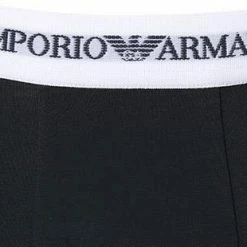 Beste Bewertungen von 😉 EMPORIO ARMANI Boxer 2er Pack 111268/CC717/10410 Trunks, Baumwoll-Stretch, Weiß-navy, Weiß-blau 💯 -Wäsche Verkaufsladen 189170 norm4