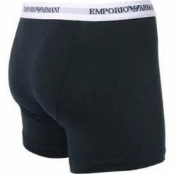 Beste Bewertungen von 😉 EMPORIO ARMANI Boxer 2er Pack 111268/CC717/10410 Trunks, Baumwoll-Stretch, Weiß-navy, Weiß-blau 💯 -Wäsche Verkaufsladen 189170 norm6