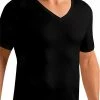 Aktion 💯 Novila Natural Comfort V-Shirt 8036/06/28 T-Shirt, Slim Fit, Mako-Baumwolle, Schwarz, Schwarz (28) ✔️