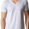 Angebote 🎉 Mey CLUB V-Neck 👕 Shirt 46507/620 T-Shirt, Baumwoll-Stretch, Hellgrau 🛒