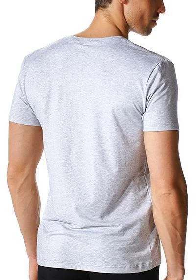 Angebote 🎉 Mey CLUB V-Neck 👕 Shirt 46507/620 T-Shirt, Baumwoll-Stretch, Hellgrau 🛒 2 Angebote 🎉 Mey CLUB V-Neck 👕 Shirt 46507/620 T-Shirt, Baumwoll-Stretch, Hellgrau 🛒 – Bild 2