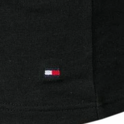Bestpreis 🤩 Tommy Hilfiger T-Shirt 3er Pack 2S87903767/990 T-Shirts, Baumwoll-Stretch, Schwarz 🔔 -Wäsche Verkaufsladen 217661 norm3