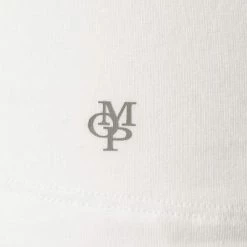 Top 10 ✔️ Marc O'Polo 👚 Shirt V-Neck 2er Pack 149804/100 T-Shirts, Baumwoll-Stretch, Weiß, White 🤩 -Wäsche Verkaufsladen 219807 norm3