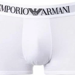 Bester Verkauf ✨ EMPORIO ARMANI Trunk 111389/CC729/00010 Baumwoll-Stretch, Weiß ⭐