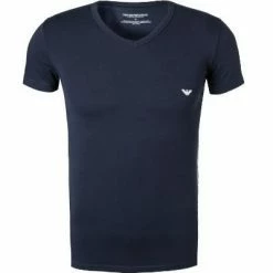 Am billigsten ⌛ EMPORIO ARMANI V-Neck 2er Pack 111512/CC717/10410 T-Shirts, Baumwolle, Weiß-navy, Weiß 🧨 -Wäsche Verkaufsladen 229191 norm3