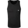 Billig 💯 EMPORIO ARMANI Tank Top 110828/CC729/00020 Tanktop, Baumwoll-Stretch, Schwarz ✔️