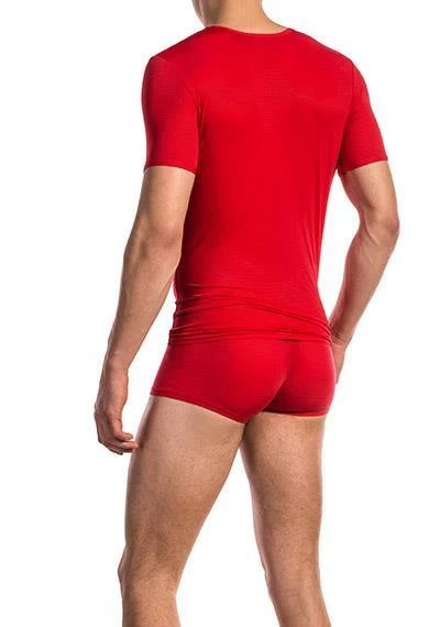 Besorgen 😉 Olaf Benz RED1201 T-Shirt rot 105835/3000 Mikrofaser, Rot gestreift ✨ 3 Besorgen 😉 Olaf Benz RED1201 T-Shirt rot 105835/3000 Mikrofaser, Rot gestreift ✨ – Bild 3