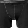 Schlussverkauf ⌛ HOM HO1 Long Boxer Brief 359519/0004 Trunk mit Eingriff, Baumwolle, Schwarz, Black 👍