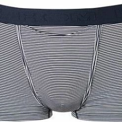 Großhandel 👏 HOM HO1 Simon Boxer Briefs 359850/00RA Trunk, Modal-Stretch, Navy-weiß gestreift, Navy 🌟