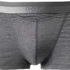 Großhandel 😀 HOM HO1 Boxer Brief 359520/00ZU Trunk, Baumwolle, Grau meliert, Grey ⭐