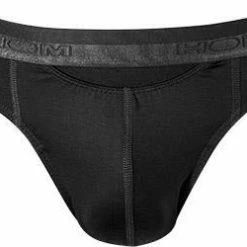 Neu ✔️ HOM HO1 Mini Brief 359521/0004 Slip, Baumwolle, Schwarz 🤩