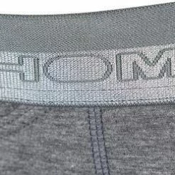 Neu ✔️ HOM HO1 Mini Brief 359521/00ZU Slip, Baumwolle, Grau meliert, Grau ✔️ -Wäsche Verkaufsladen 238648 norm2