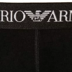 Bestpreis 🎁 EMPORIO ARMANI Brief 2er Pack 111321/CC722/07320 Slips, Baumwolle, Schwarz 🔔 -Wäsche Verkaufsladen 239832 norm2