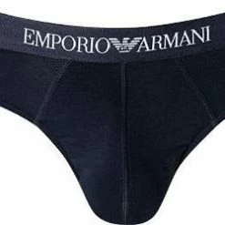 Rabatt ✨ EMPORIO ARMANI Brief 2er Pack 111321/CC722/15935 Slips, Baumwolle, Hellgrau-marineblau, Marine-grau 🔥 -Wäsche Verkaufsladen 239835 norm2