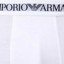Aktion 😍 EMPORIO ARMANI Trunk 2er Pack 111613/CC722/04710 Trunks, Baumwolle, Weiß 😉 -Wäsche Verkaufsladen 239838 norm2