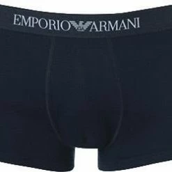 Großhandel 🎉 EMPORIO ARMANI Trunk 2er Pack 111613/CC722/15935 Trunks, Baumwolle, Hellgrau-marineblau, Marine-grau 😍 -Wäsche Verkaufsladen 239842 norm2
