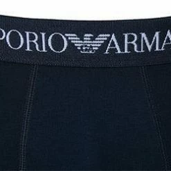 Großhandel 🎉 EMPORIO ARMANI Trunk 2er Pack 111613/CC722/15935 Trunks, Baumwolle, Hellgrau-marineblau, Marine-grau 😍 -Wäsche Verkaufsladen 239842 norm4