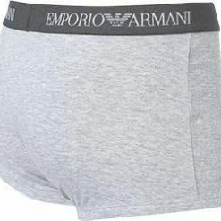 Großhandel 🎉 EMPORIO ARMANI Trunk 2er Pack 111613/CC722/15935 Trunks, Baumwolle, Hellgrau-marineblau, Marine-grau 😍 -Wäsche Verkaufsladen 239842 norm5