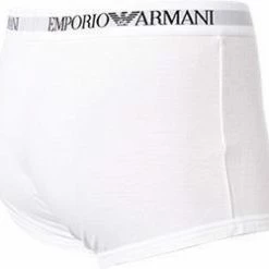 Bestes Angebot 👍 EMPORIO ARMANI Trunk 3er Pack 111610/CC722/16510 Trunks, Baumwolle, Weiß 🔥 -Wäsche Verkaufsladen 239844 norm3