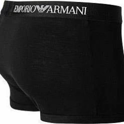 Am billigsten ⭐ EMPORIO ARMANI Trunk 3er Pack 111610/CC722/21320 Trunks, Baumwolle, Schwarz ✔️ -Wäsche Verkaufsladen 239845 norm2