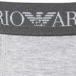 Angebote 👍 EMPORIO ARMANI Trunk 3er Pack 111610/CC722/94235 Trunks, Baumwolle, Hellgrau-marineblau-schwarz, Marine-grau-schwarz ⭐ -Wäsche Verkaufsladen 239847 norm4