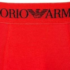 Coupon ✨ EMPORIO ARMANI Trunk 3er Pack 111610/CC722/23410 Trunks, Baumwolle, Rot-weiß-schwarz, Weiß-rot-schwarz 💯 -Wäsche Verkaufsladen 239848 norm4