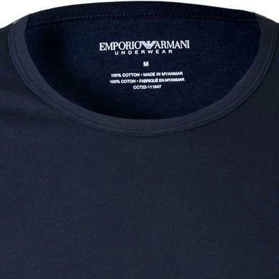 Angebote 😀 EMPORIO ARMANI T-Shirt 2er Pack 111647/CC722/27435 T-Shirts, Baumwolle, Marineblau, Marine ❤️ 3 Angebote 😀 EMPORIO ARMANI T-Shirt 2er Pack 111647/CC722/27435 T-Shirts, Baumwolle, Marineblau, Marine ❤️ – Bild 3